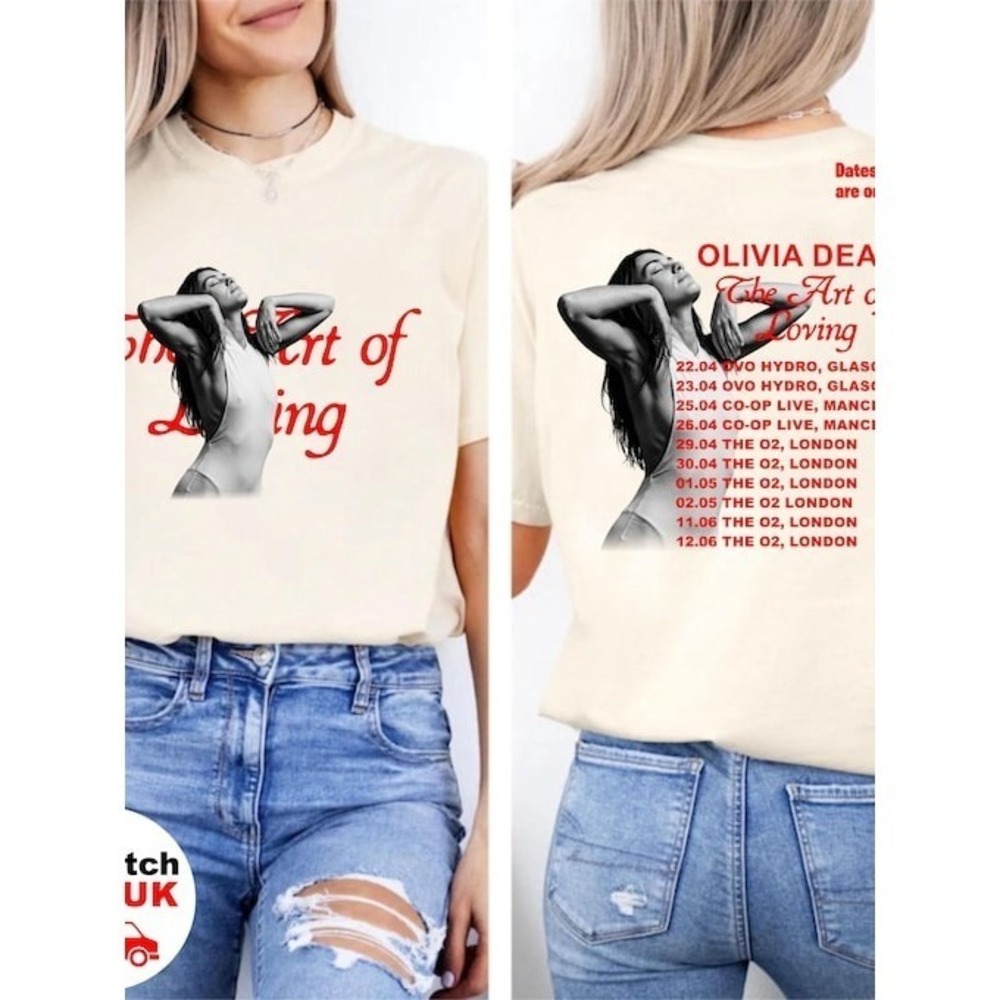 Olivia Dean Midnight Nights Forever Tee 2 Sided